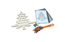 Décorer le sapin de Noël (avec des jetons de bingo magnétiques)