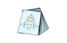 Décorer le sapin de Noël (avec des jetons de bingo magnétiques)