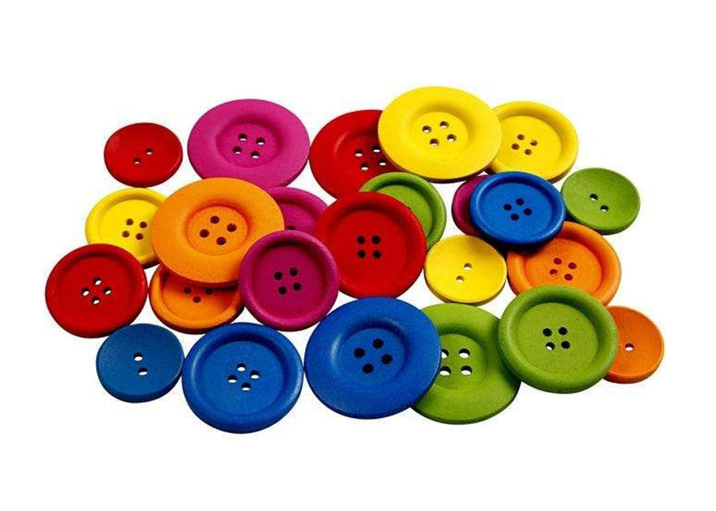 Wooden buttons – Houten Onderwijsmateriaal