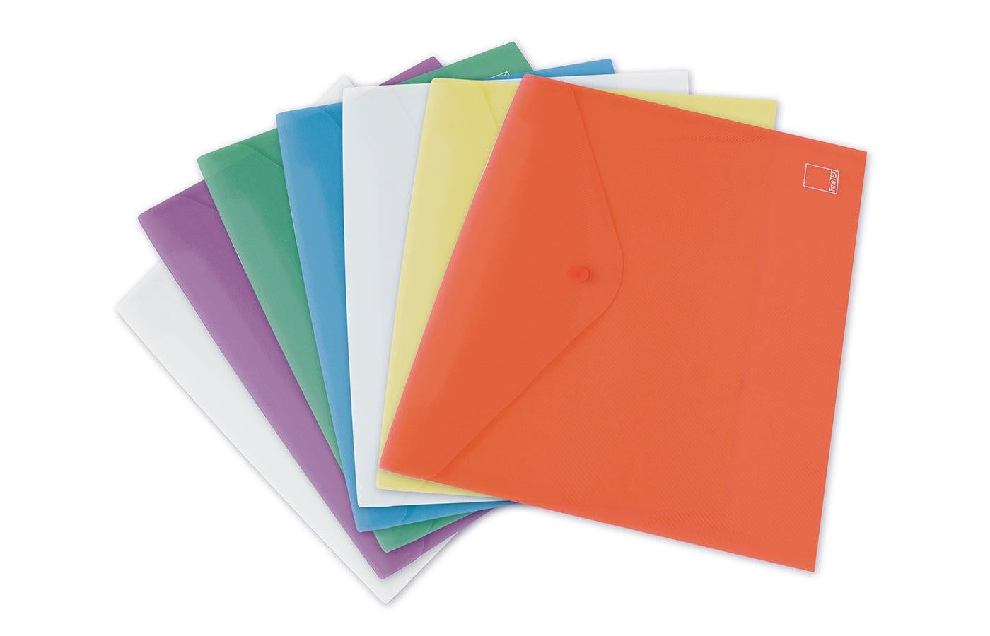 Opbergmappen (A4) met drukknop (7)