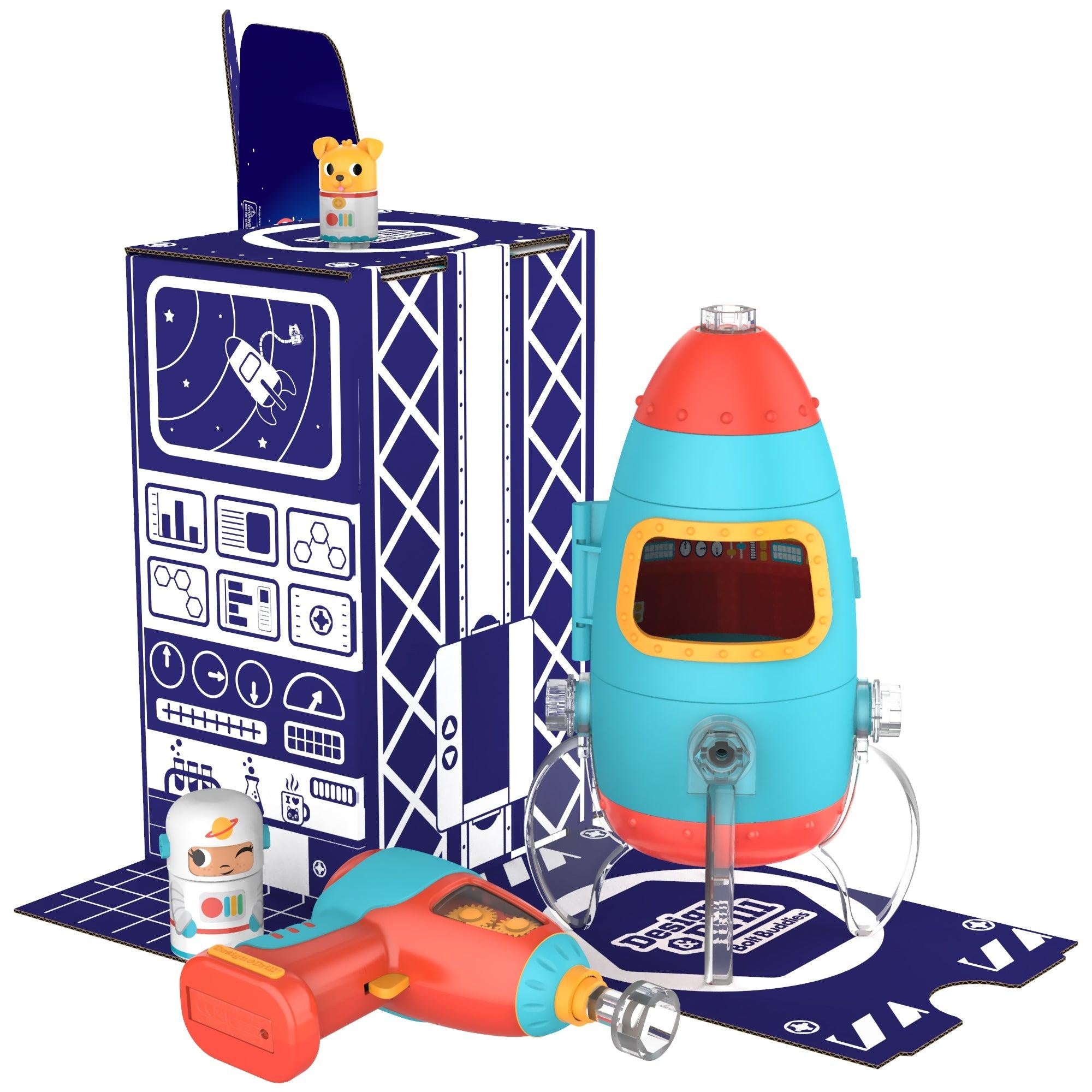 Design & Drill rocket