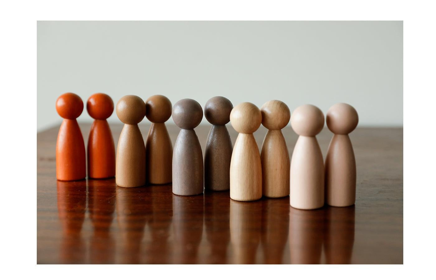 Peg Dolls - mensen van de wereld