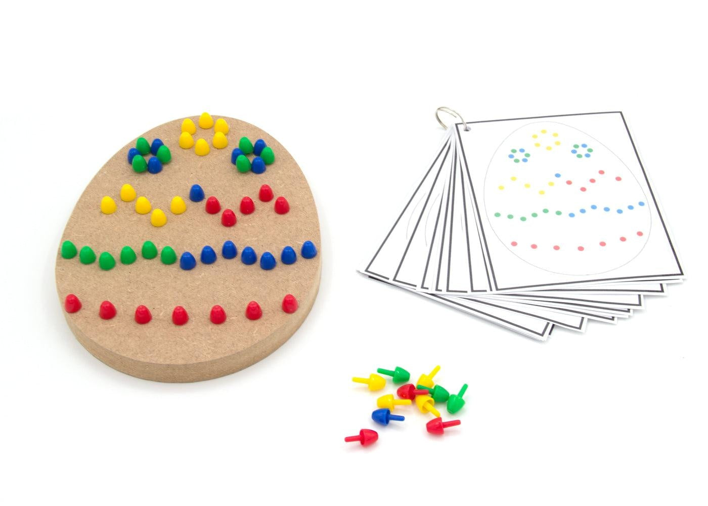 Paasei versieren (met parels)