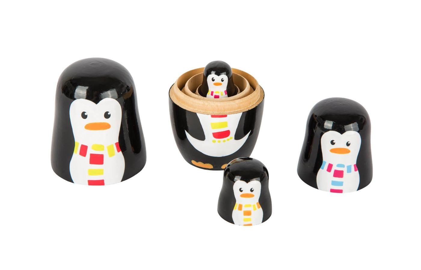 Pinguïn familie - stapelspel