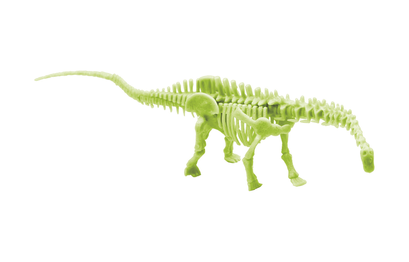 Opgravingsset - glow-in-the-dark dinosaurussen