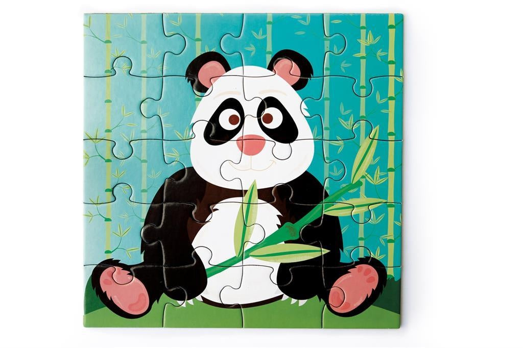 Magnetisch puzzelboek - panda
