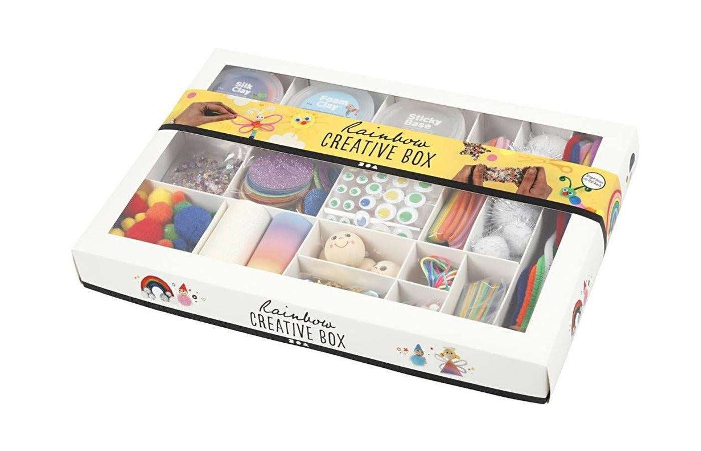 Creatieve (knutsel)box - regenboog